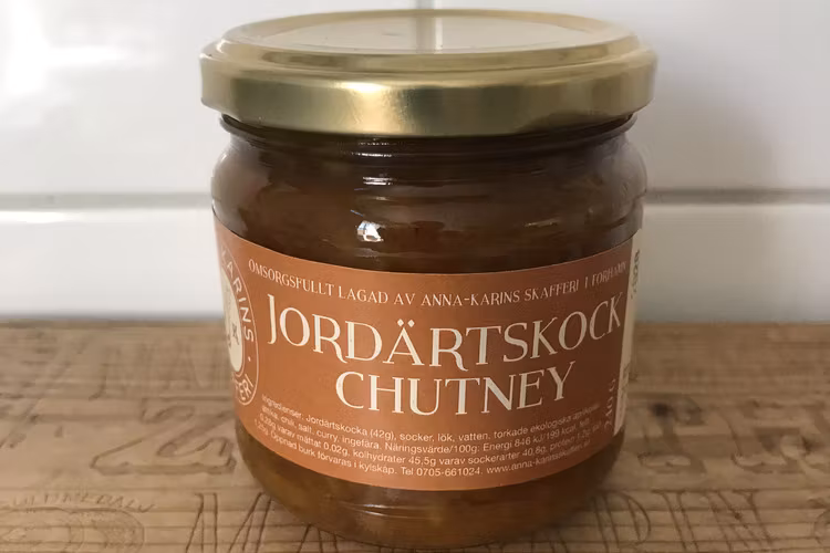 Jordärtkockschutney