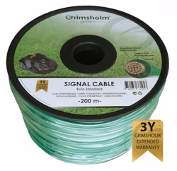 Signalkabel Euro Standard (aluminiumkärna), 200 m