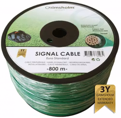 Signalkabel Euro Standard (aluminiumkärna), 800 m