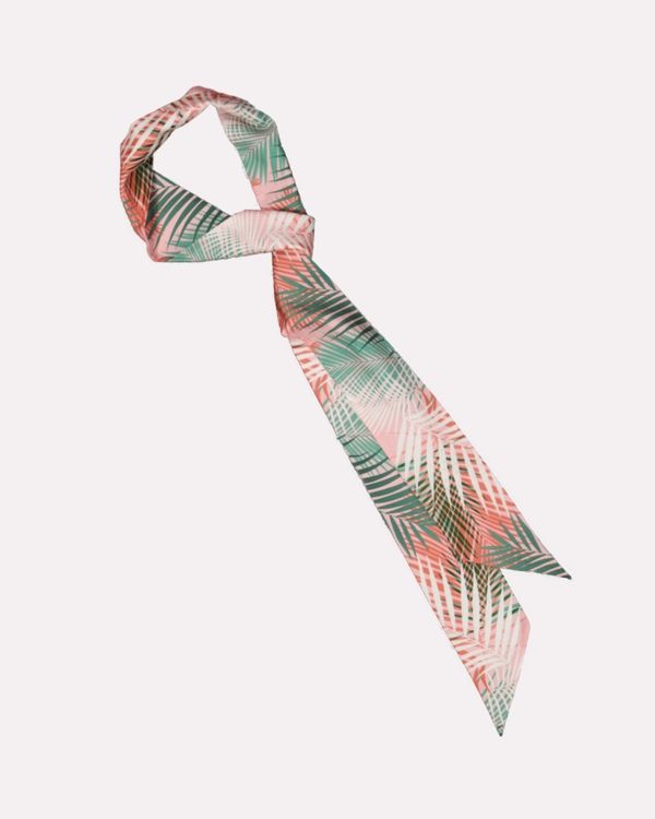 Palm leaf Twilly PEACH