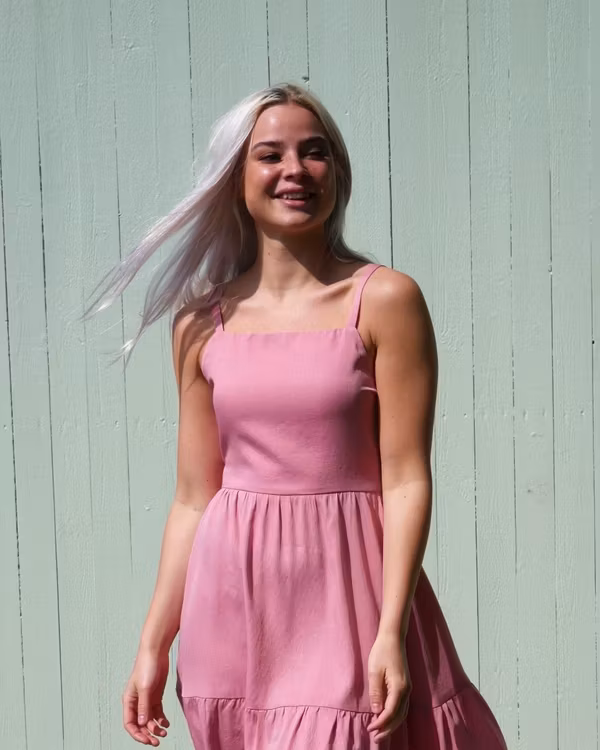 Penelope dress  Soft pink