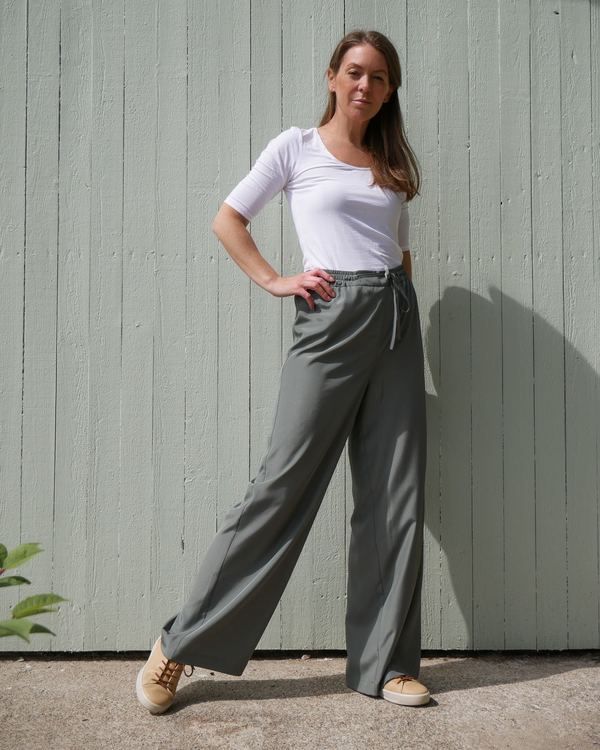Hazel pant Pine green