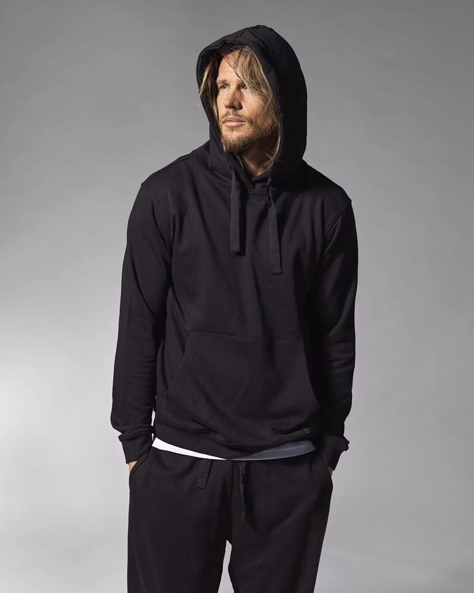 Hoodie Bamboo | Black