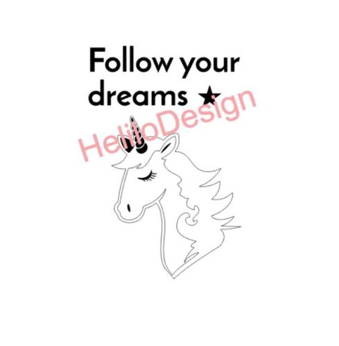 TEXTILTRYCK, FOLLOW YOUR DREAMS