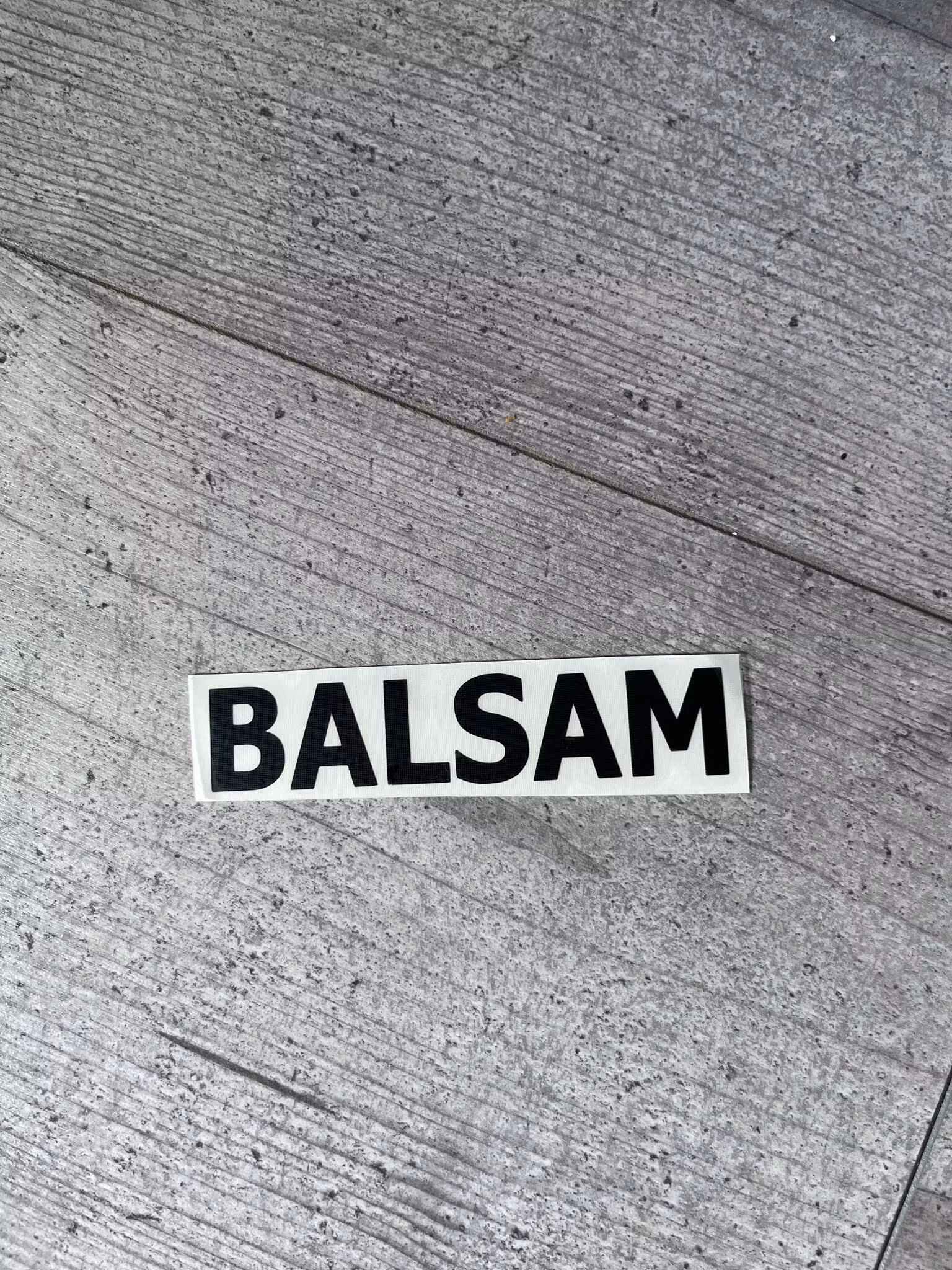 OUTLET, DEKAL (balsam)