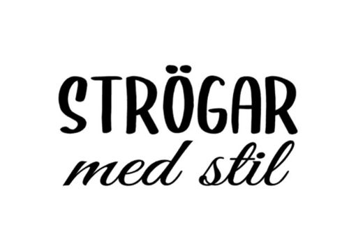 BILDEKAL, STRÖGAR MED STIL
