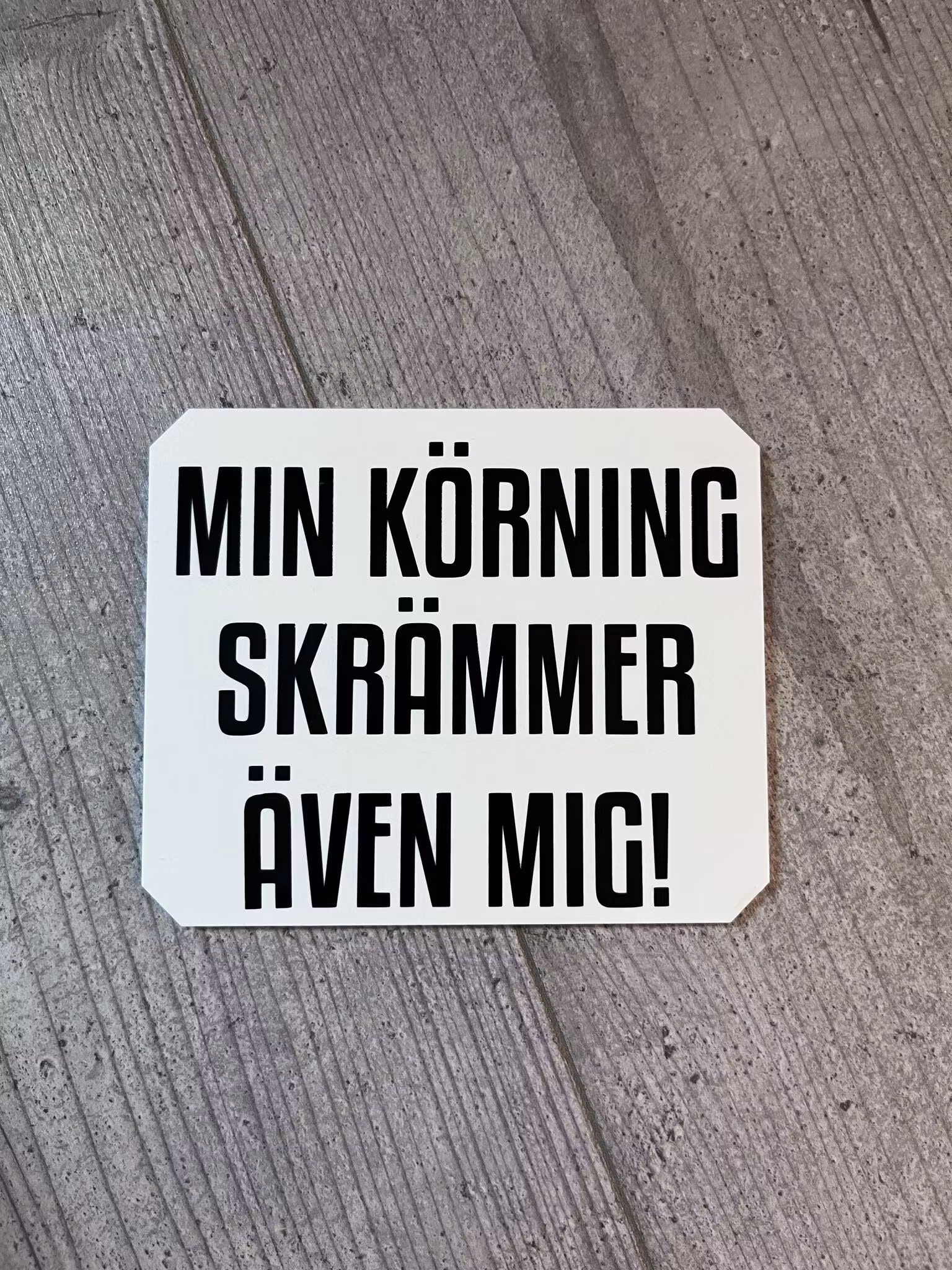 ISSKRAPA, MIN KÖRNING SKRÄMMER ÄVEN MIG!