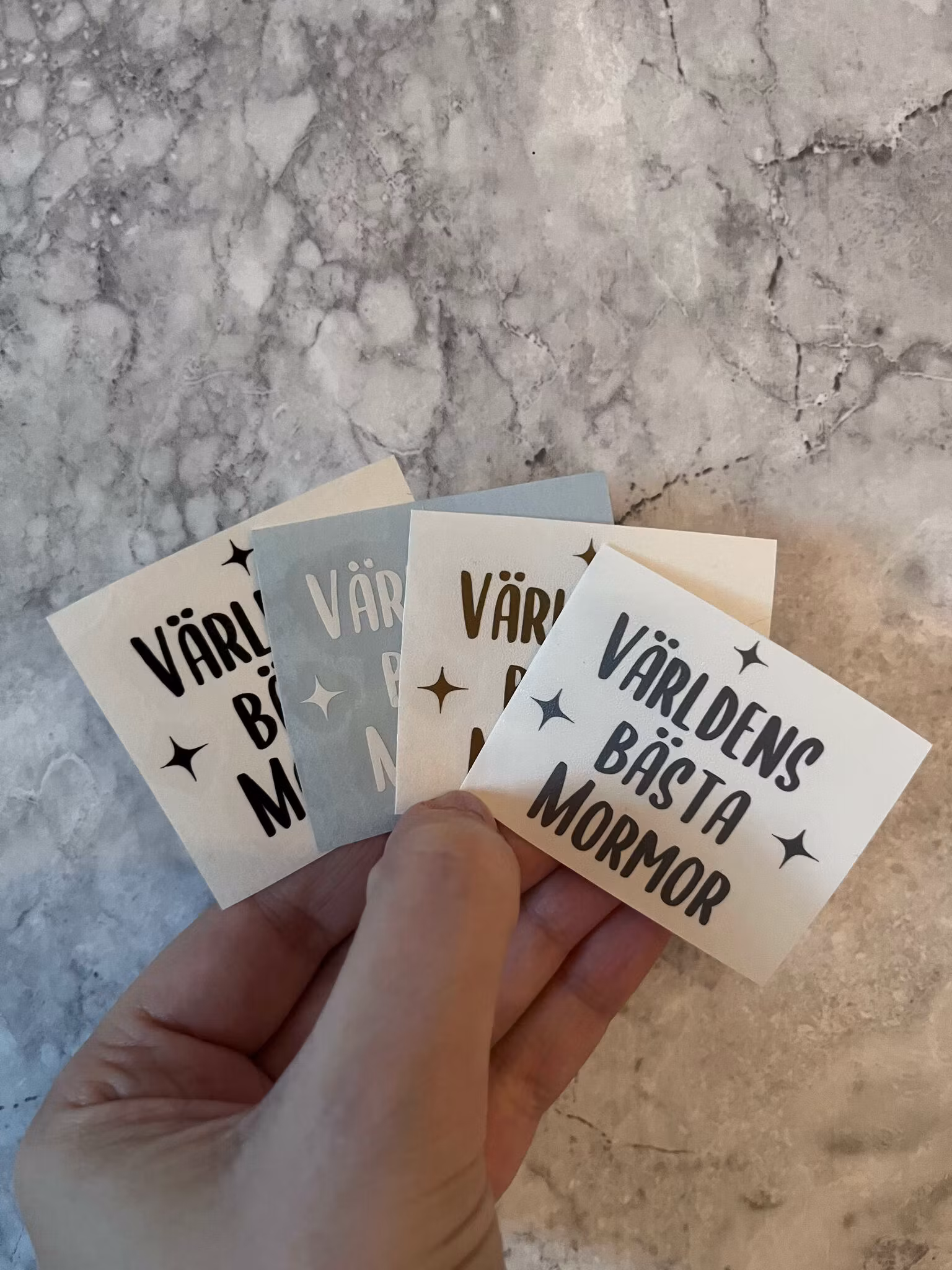 DEKAL TILL JULKULA, VÄRLDENS BÄSTA (valfri titel)