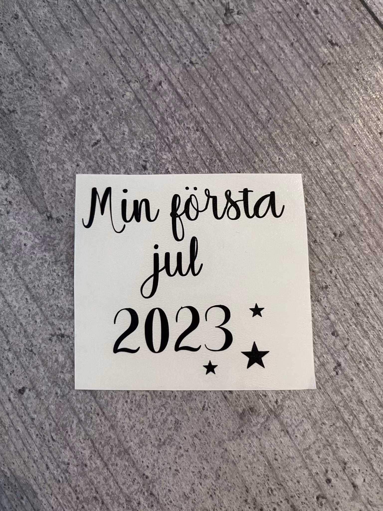 OUTLET, DEKAL (Min första jul 2023)