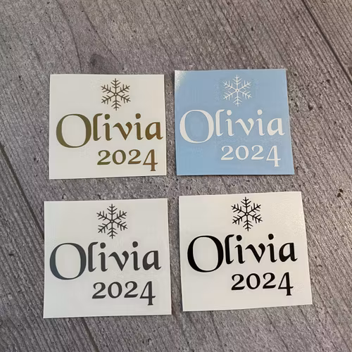 OUTLET, DEKAL (Till julkula - Olivia)