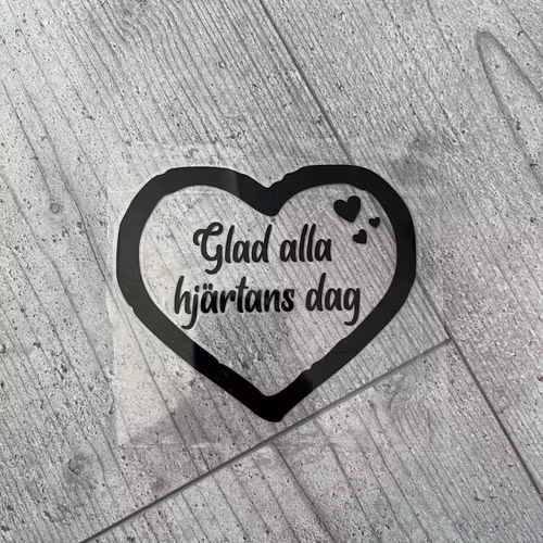 OUTLET, TEXTILTRYCK ( Glad alla hjärtans dag)