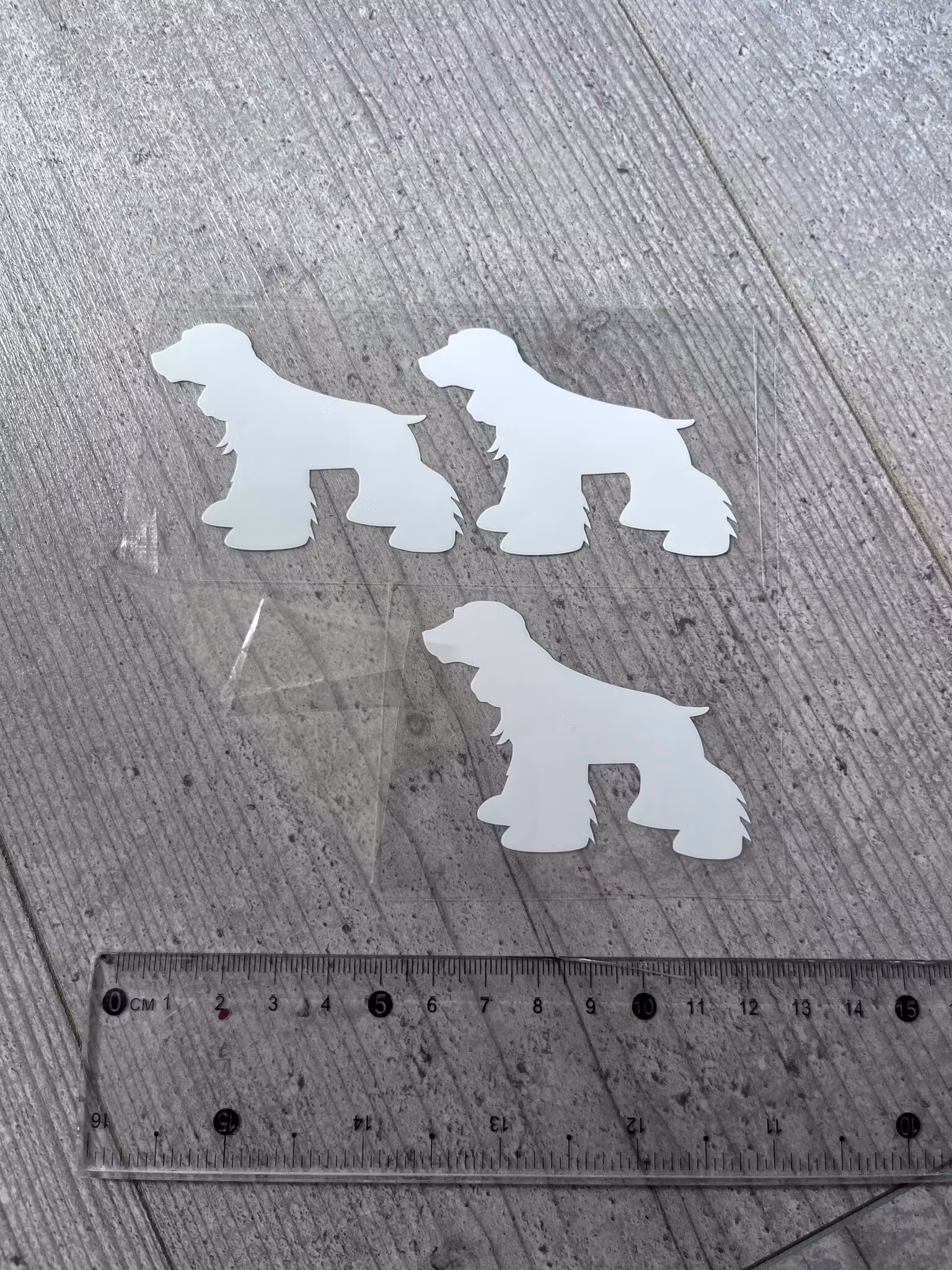TEXTILTRYCK, COCKERSPANIEL