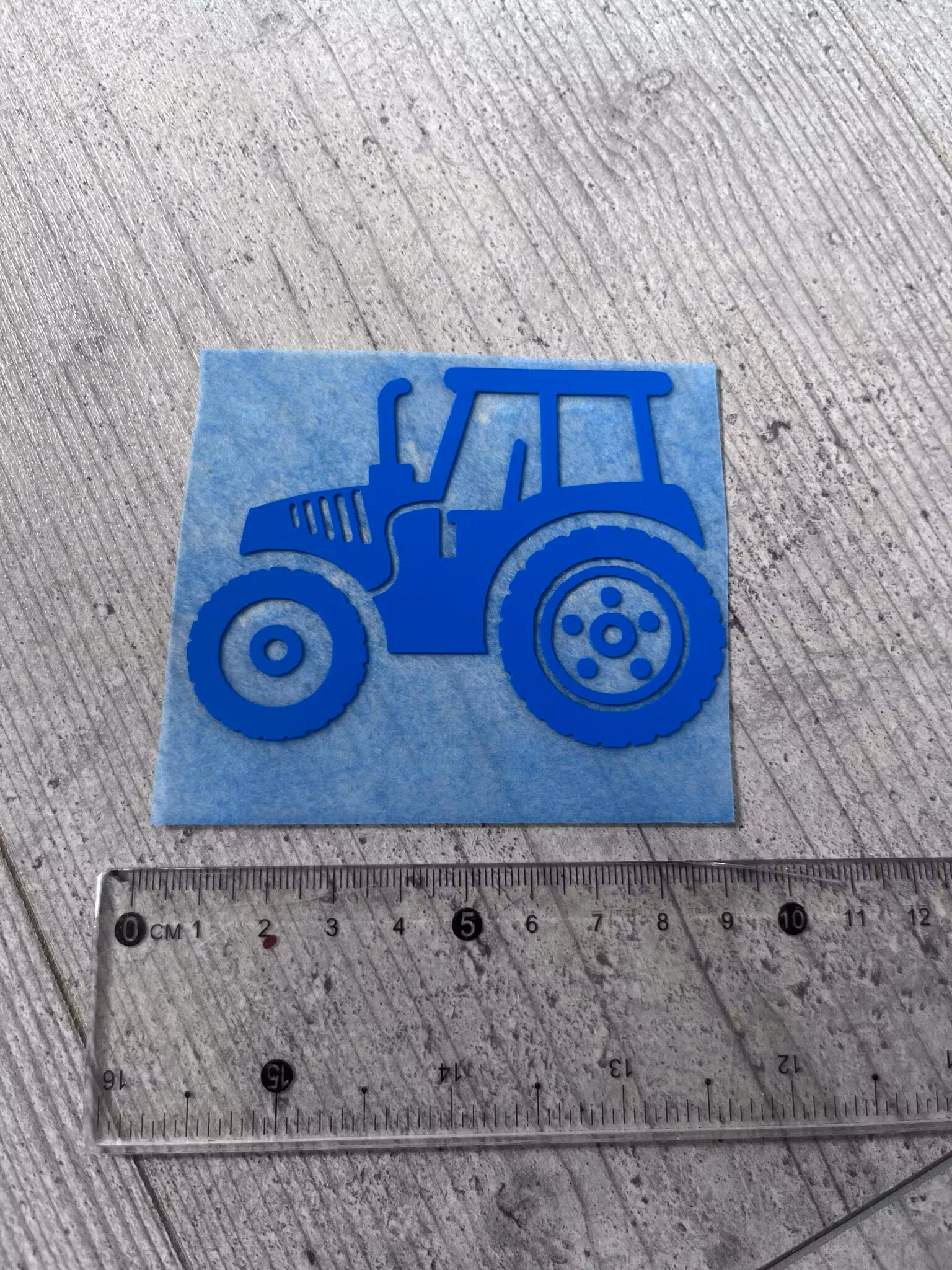 TEXTILTRYCK, TRAKTOR