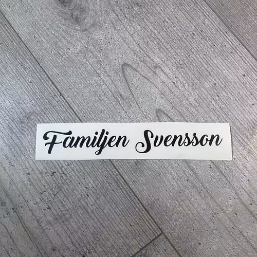 OUTLET, DEKAL (Familjen Svensson)