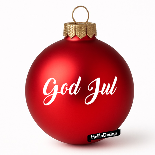 DEKAL TILL JULKULA, GOD JUL