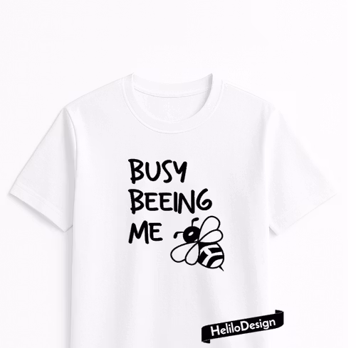 Textiltryck, Busy beeing me
