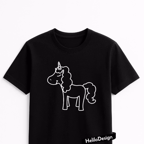 TEXTILTRYCK, ENHÖRNING