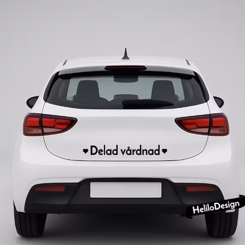 BILDEKAL, DELAD VÅRDNAD