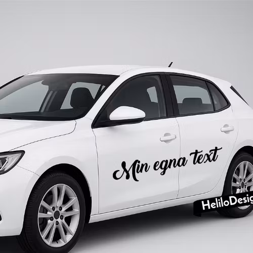 BILDEKAL, EGEN TEXT