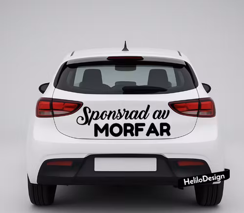 BILDEKAL, SPONSRAD AV (välj själv)