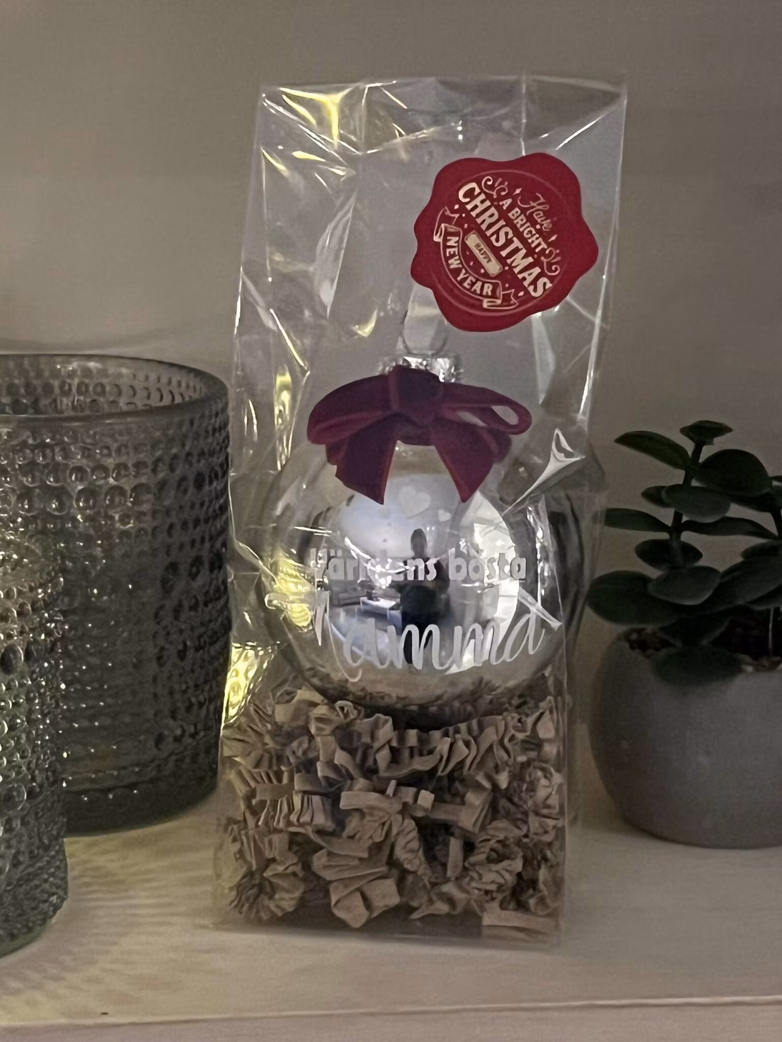 JULKULA I PRESENTPÅSE, VÄRLDENS BÄSTA MAMMA