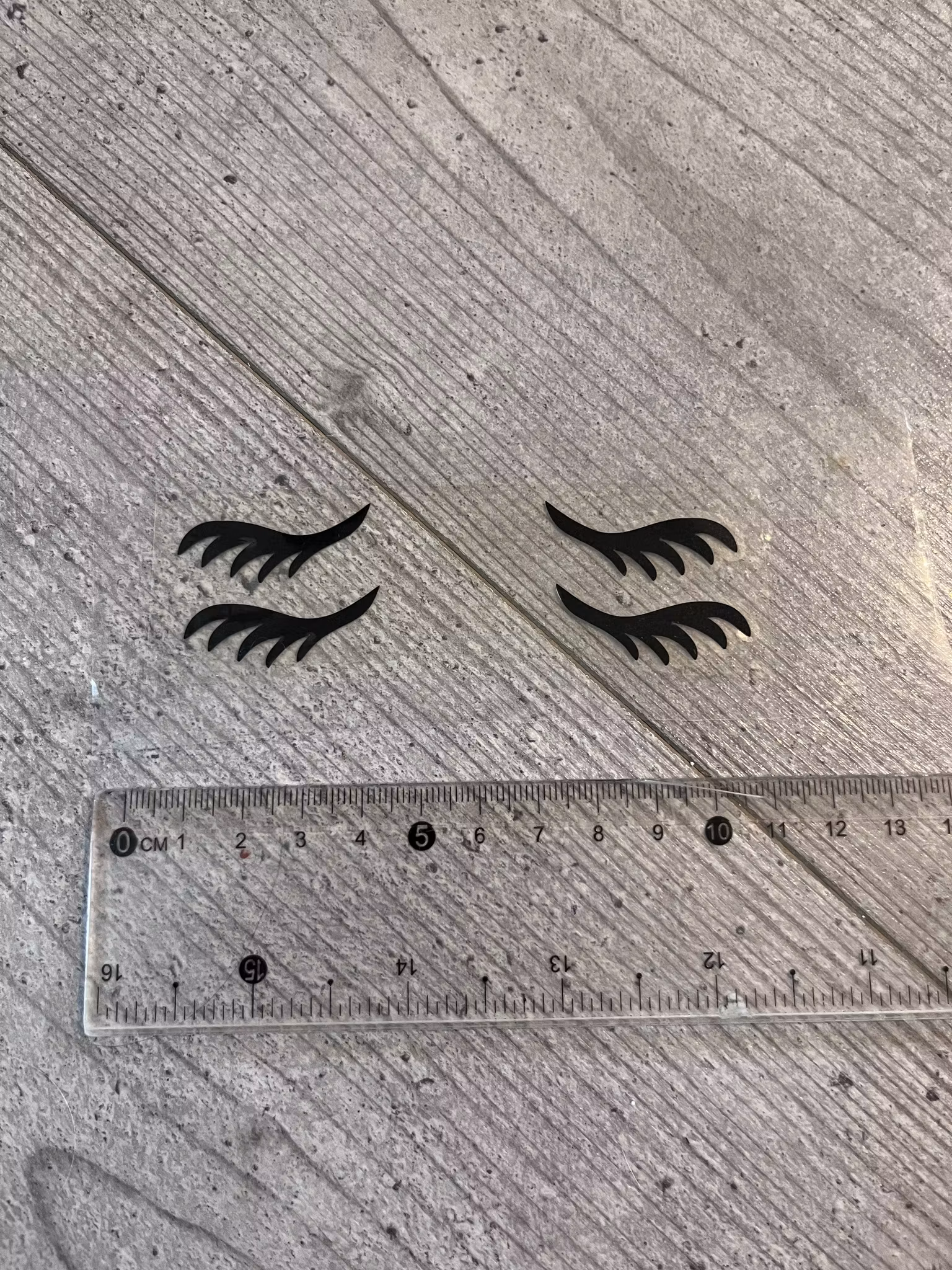 TEXTILTRYCK, ÖGONFRANSAR