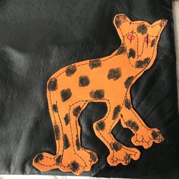 Liten Skinnväska m tiger