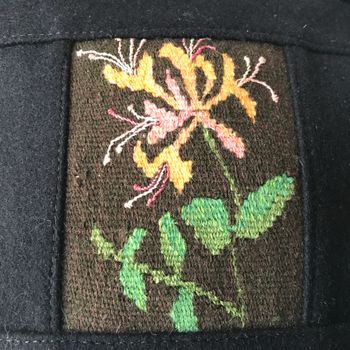 Väska m flamskväv