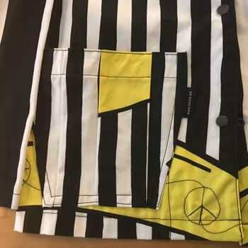 Peace Nr 9, storl. XS Randig Banan