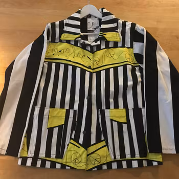 Peace Nr 9, storl. XS Randig Banan