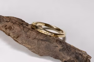 Vacker stilren ring