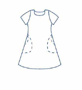 Klänning A-line