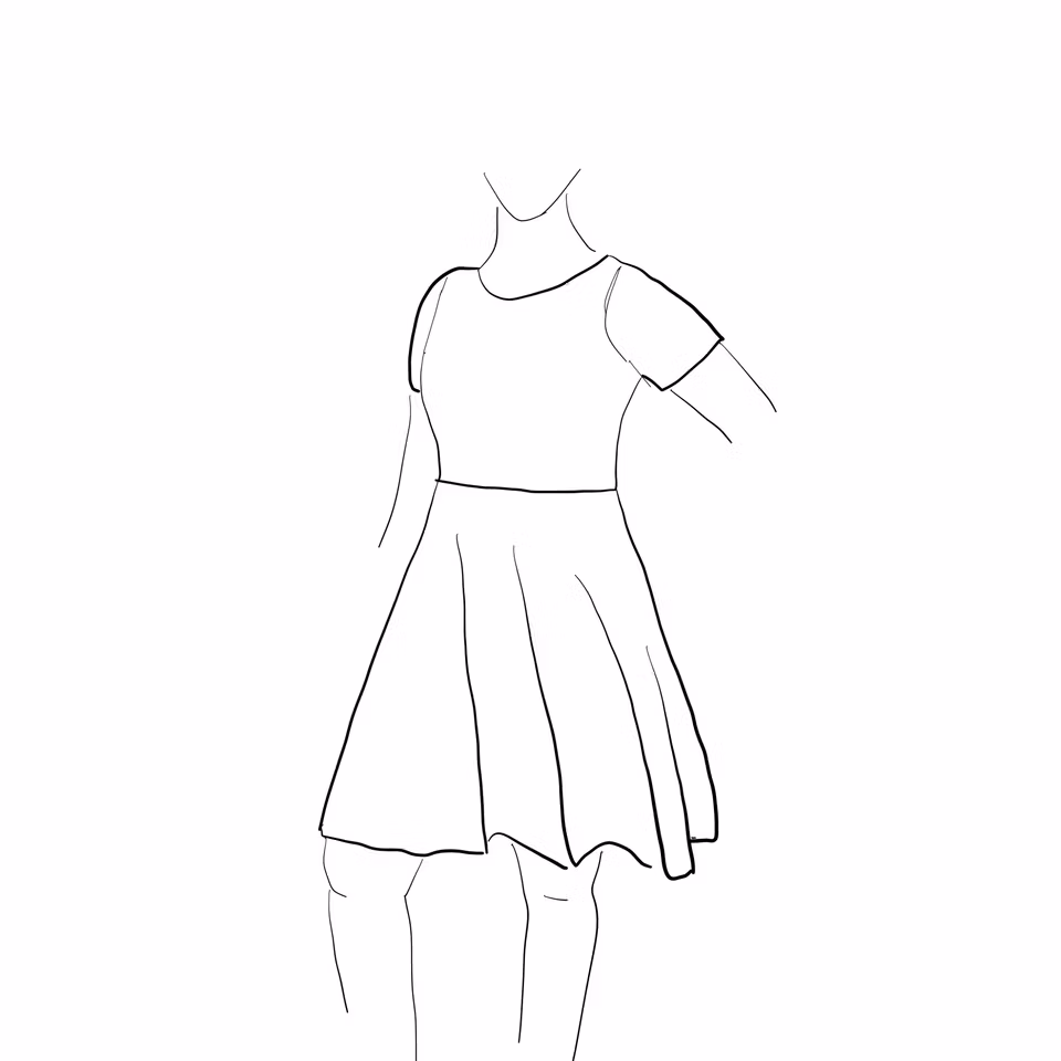 Snurrklänning vuxen