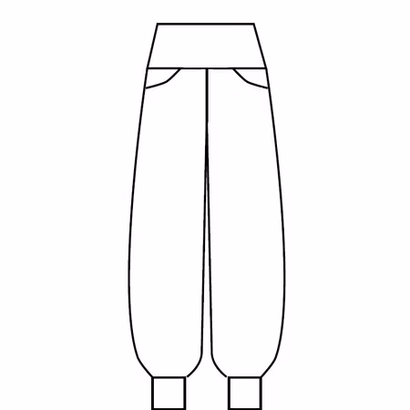 Baggy byxor vuxen