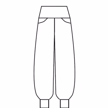 Baggy byxor vuxen