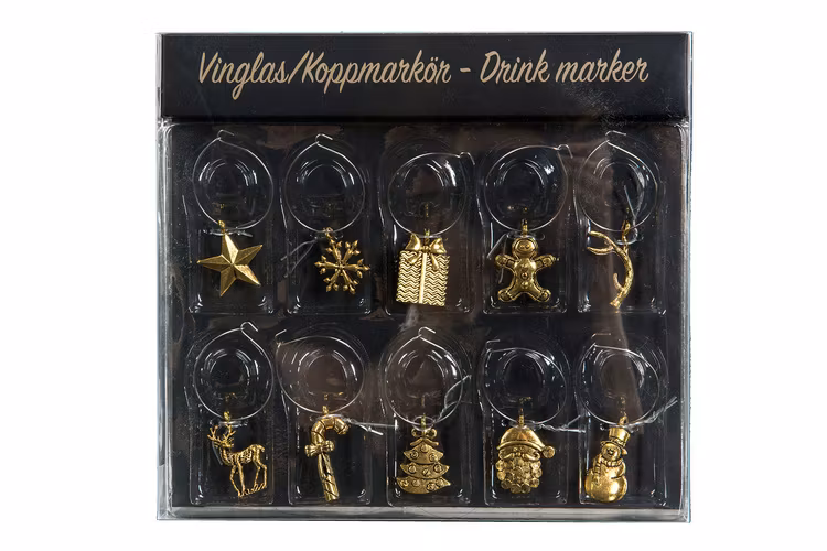 Dekoration till vinglas/glas
