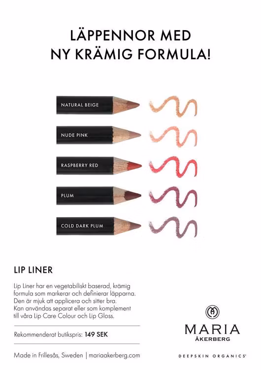 Maria Åkerberg Lip Liner Raspberry Red