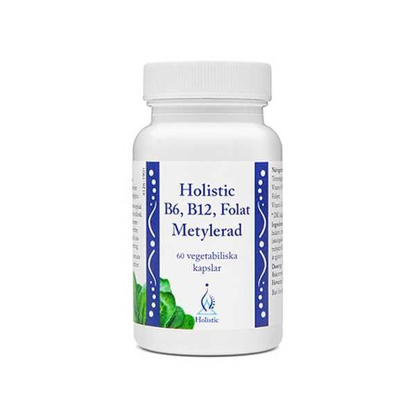 Holistic B6, B12, Folat Metylerad 60 kapslar