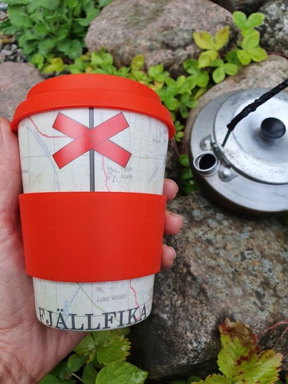 Fjällfika mugg i ekologisk bambu