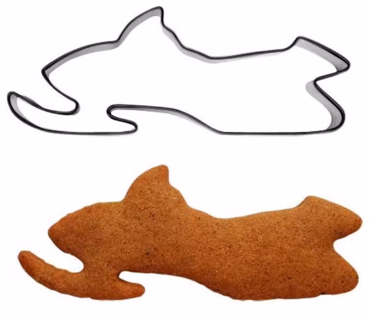 Snöskoter Pepparkaksform