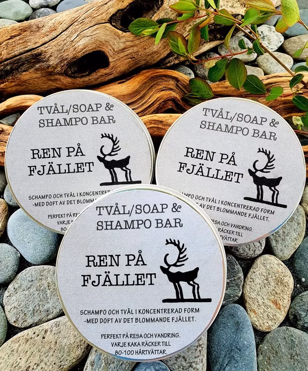 Ren på fjället Kaka tvål/shampo