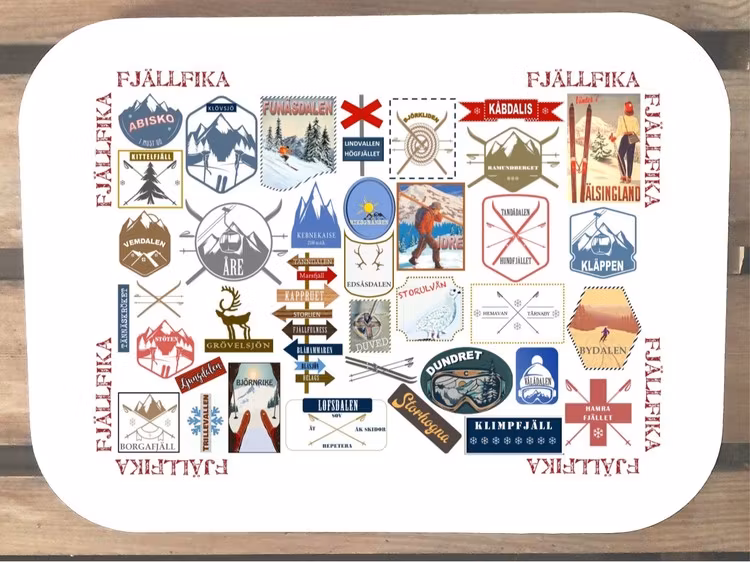 Bricka  Fjällfika