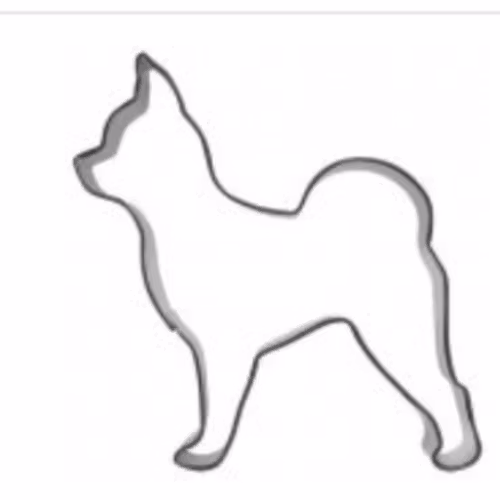 Chihuahua Pepparkaksform