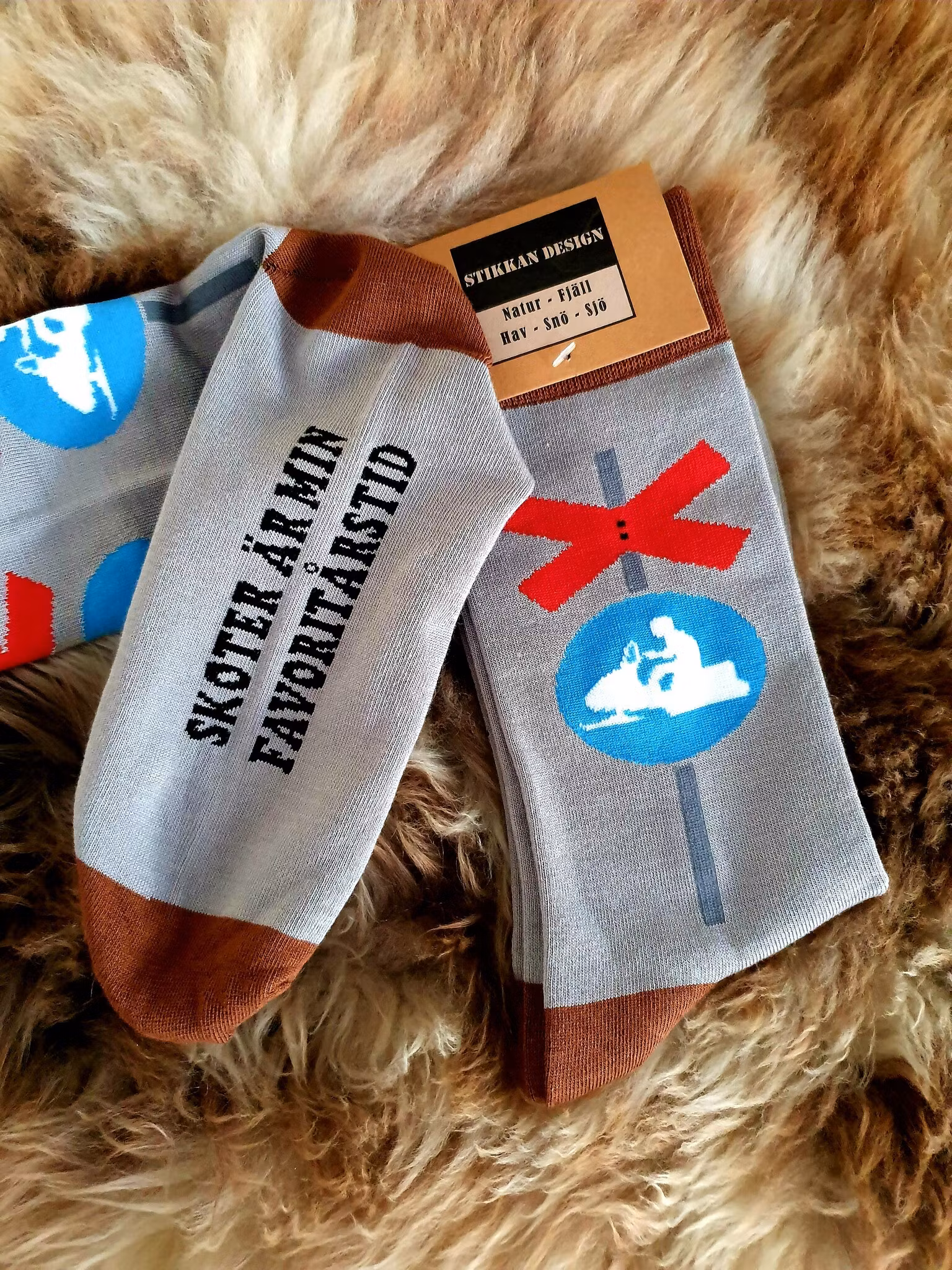 Skoterstrumpor i bambu