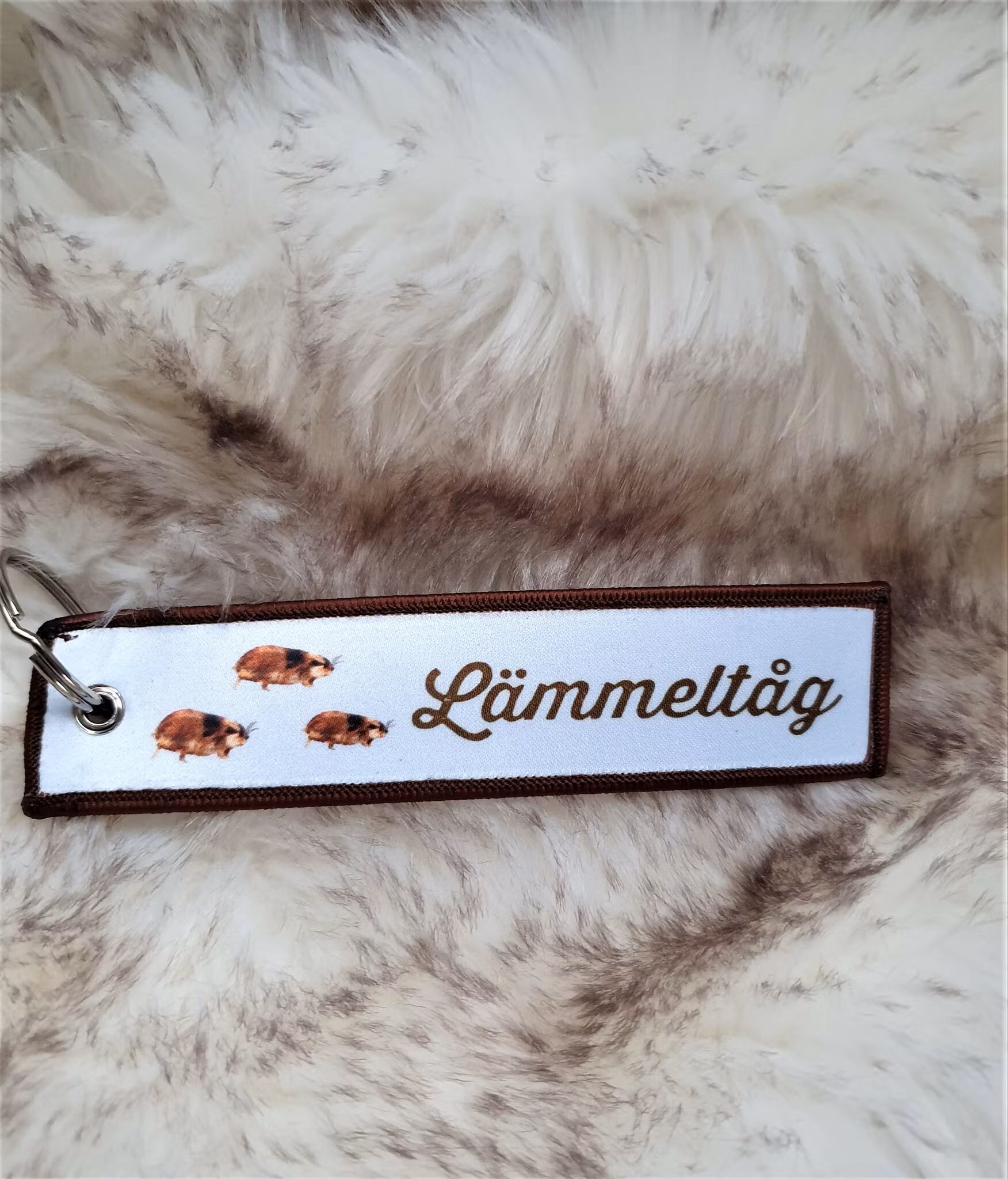 Tagg/nyckelring  Lämmeltåg