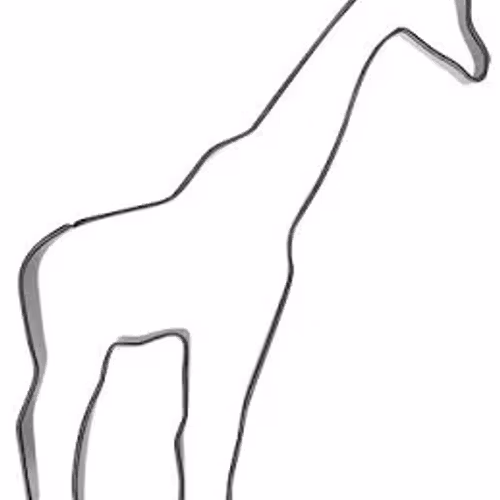 Giraff Pepparkaksform