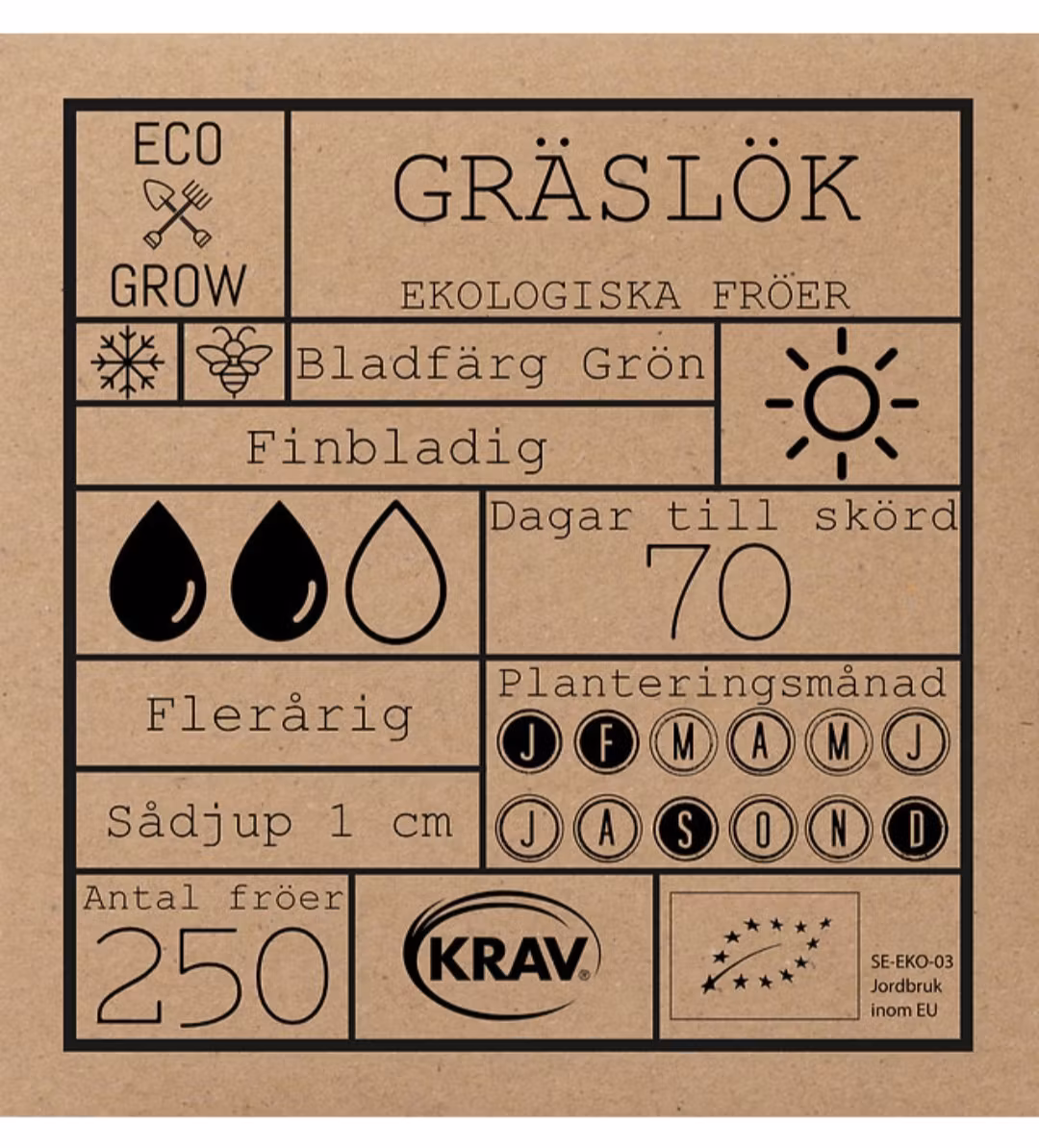 Gräslök KRAV