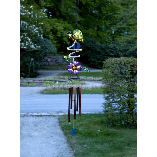 Solcellsvindspel Sköldpadda