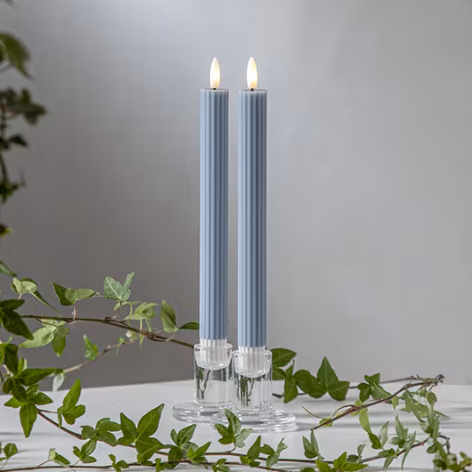 Led ljus blåa 2 pack