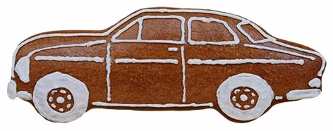 Pepparkaksform Volvo Amazon